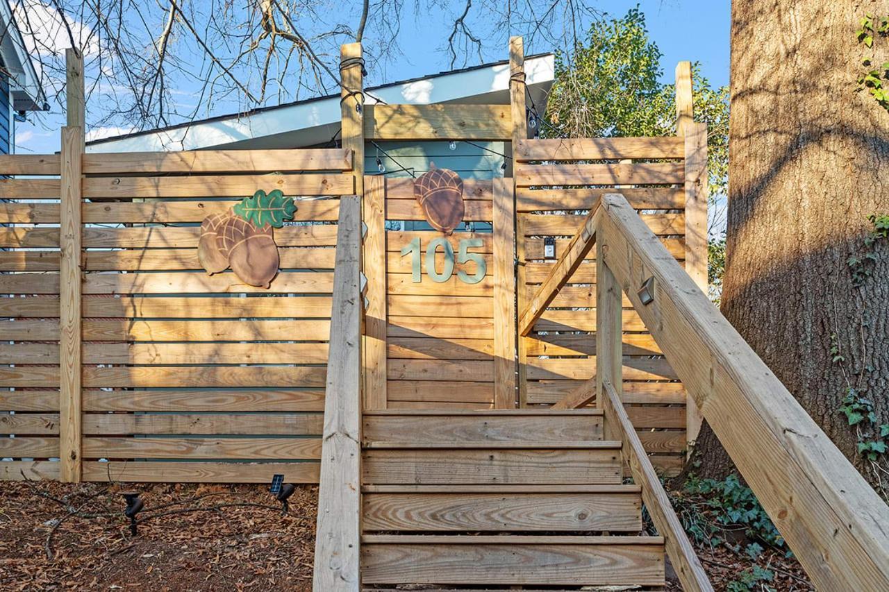 הוילה ראלי The Acorn - Tiny House In Historic Oakwood מראה חיצוני תמונה