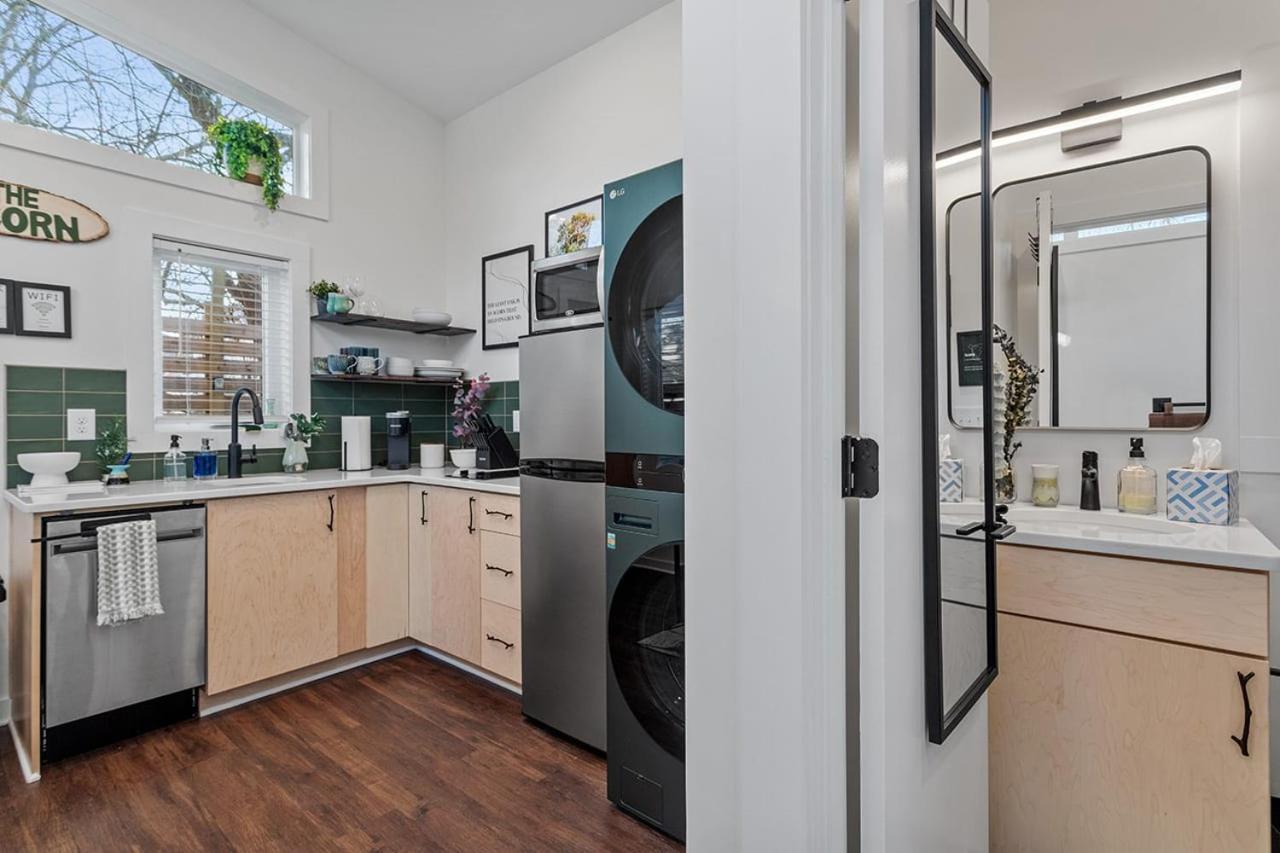 הוילה ראלי The Acorn - Tiny House In Historic Oakwood מראה חיצוני תמונה